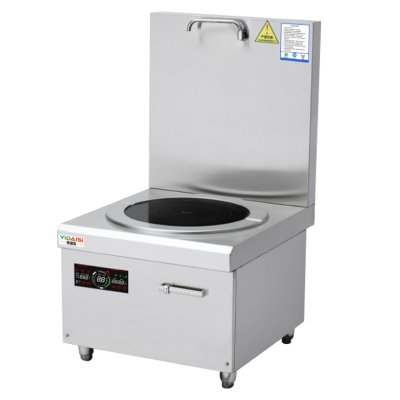 意黛斯(YIDAISI)商用单头电磁汤炉8kW大功率单位食堂煲汤炉矮汤炉YDSC3-8CT单头高背汤炉含50CM汤桶一个