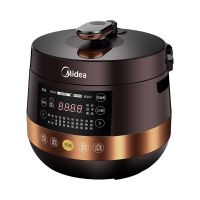 美的(Midea)电压力锅 MY-YL50Easy203 4.8L容量一锅双胆 大火力浓香 微电脑按键式 压力锅3-6人