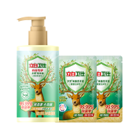 立白卫仕除菌内衣液280g*1瓶+卫仕液100g*2袋除菌祛味去血渍天然专护内衣洗衣液