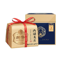狮峰牌绿茶西湖龙井茶叶珍品5星明前手工特级精品礼盒250g