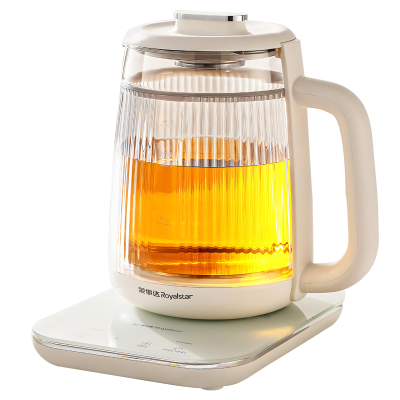 荣事达(Royalstar)养生壶双层防烫烧水壶煮茶壶316材质24H预约家用长效保温1.5L玻璃面板 YSH1593