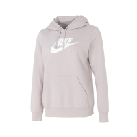 NIKE耐克卫衣女2024冬新款运动休闲经典LOGO连帽套头衫DQ5776-019