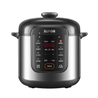 苏泊尔(SUPOR)电压力锅6L/升大容量家用一锅双胆上蒸下煮开盖收汁 智能预约多功能煲汤煮饭SY-60YC6006