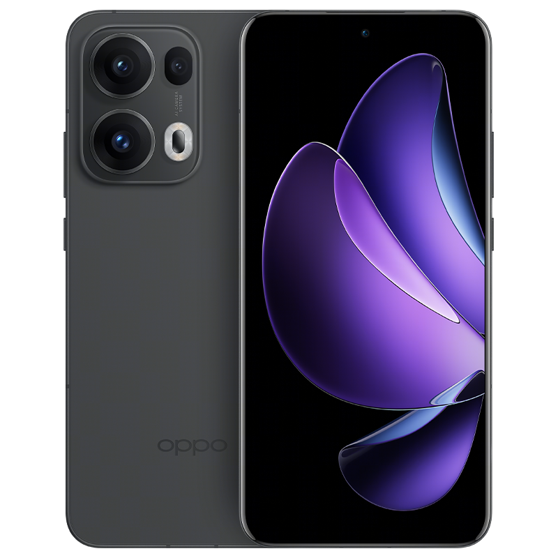 OPPO Reno13 Pro 午夜黑 16GB+512GB 超美小直屏 AI高清实况照片 IP69满级防水 拍照手机
