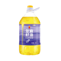 悦润纯亚麻籽油非转基因一级压榨无苦味5L