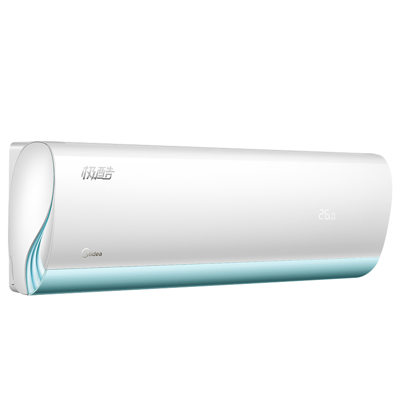 美的大1匹全直流变频挂机空调防直吹冷暖新一级能效手机智控壁挂式家用卧室安静省电极酷KFR-26GW/N8VHA1 II