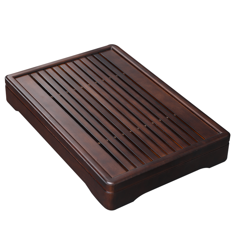 MULTIPOTENT功夫茶盘木制五金檀木茶盘储水式排水式茶托