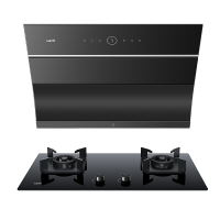 华帝i11169+73B(天然气)23m³大吸力烟灶套餐侧吸抽油烟机灶具套餐5.0kW大火燃气灶具(需要液化气请备注)