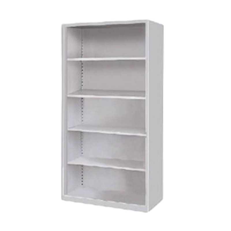 逐鹿中原书架铁皮无门柜HY-709钢制金属档案柜定制860*450*2000