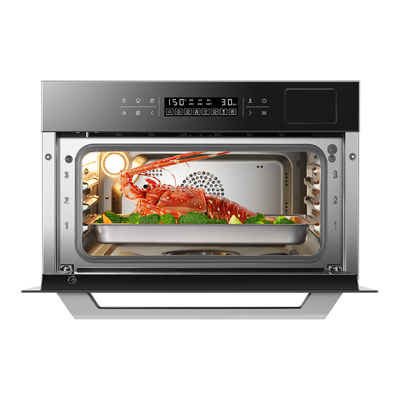 老板(ROBAM)71L蒸烤炸三合一体机CQ9662X