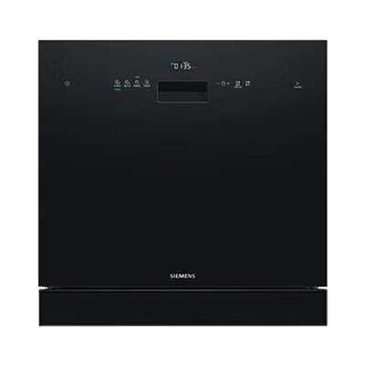 西门子大容量家用自动洗碗机双重高温烘干 洗碗机 SC454B01BC[11套嵌入式]