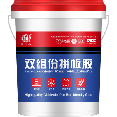 绿松林木工拼板胶双组份白乳胶实木家具组装木头胶强力防水白胶