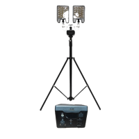 简鼎 JD6813A 2000W IP65 DC18.5V LED移动抢修灯(计价单位:台) 黑色