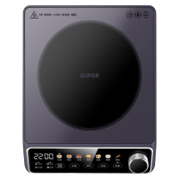 苏泊尔(SUPOR)电陶炉家用2200W大功率低音双环独立控温防干烧显影大彩屏不挑锅具火锅炉 C22-CS60