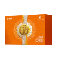 海盛和净制淡干海参14小时蒸发含盐量≤10%干货礼盒装120g28只