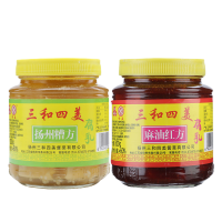三和四美红方腐乳500g+槽方腐乳500g