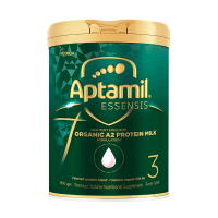 [新效期26年4月]原装进口澳洲爱他美Aptamil奇迹绿罐光耀系列 有机A2婴幼儿配方奶粉3段900g 适合1岁以上