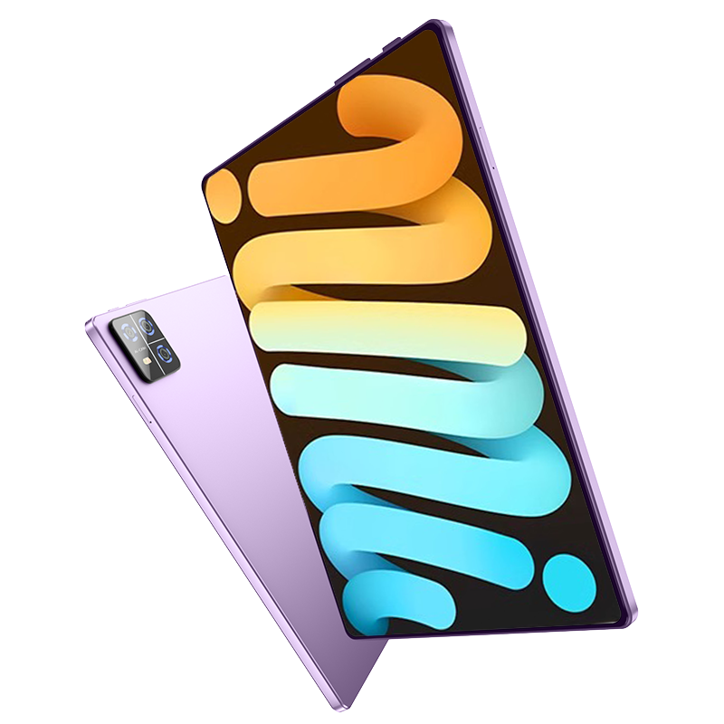 新三星官 2025款12英寸平板电脑 烟雨紫16+512G 满血版十核X35芯片 4K超清护眼5G全网通娱乐办公学习网课二合一插卡通话