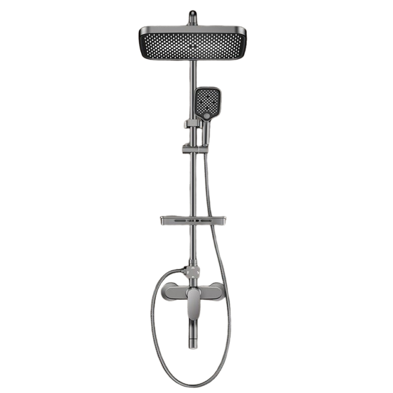 睦歌卫浴淋浴花洒套装家用浴室沐浴淋雨浴洗澡花晒喷头全铜增压淋