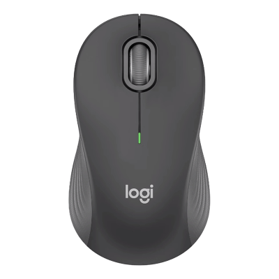 罗技(Logitech)M550无线蓝牙鼠标 办公蓝牙鼠标人体工学双模鼠标大小手可选男女通用 黑色