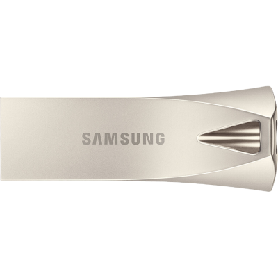三星(SAMSUNG)256GB USB3.1 U盘 BAR 学习办公金属高速优盘 车载U盘 读速400MB/s