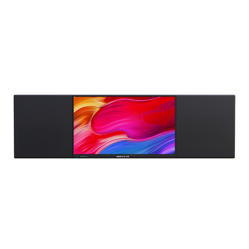 飞显 98英寸国产麒麟系统智慧黑板 办公会议教学电子白板 电容触摸办公大屏 FX98QH1J