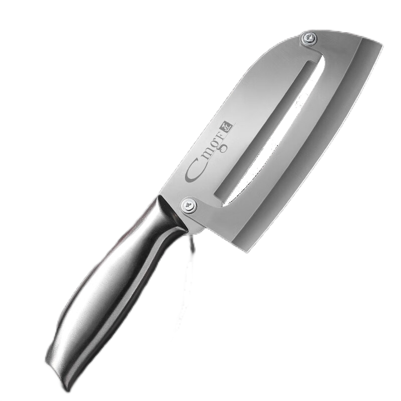 全钢甘蔗去皮刀商用水果店专用水果刀凤梨刀菠萝刀专业刨皮器W8169