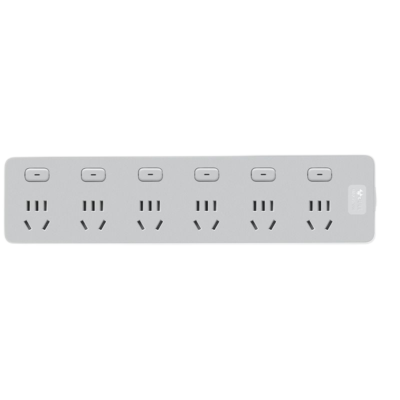 公牛(bull)GN-Z1063T全长1.8米六插位插座插排带线多功能家用拖接线板宿舍排插多孔位延长线插线板