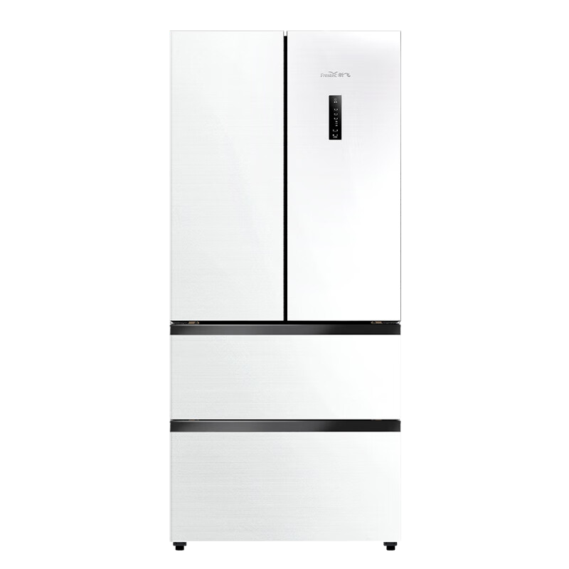 新飞(Frestec)503升零嵌入冰箱超薄机身底部散热无霜变频一级法式多门除菌白色冰箱BCD-503WKQ7A