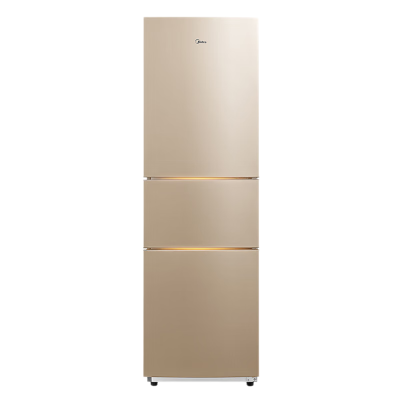 美的(Midea)MR-283WTPZE三门大容量智能家用冰箱小型三开门一级风冷无霜变频低躁34db双净味租房宿舍小冰箱