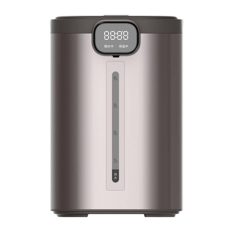 美的(Midea)商场同款电热水瓶 5L家用电热水壶 一键除氯 多段温控 双层防烫 304不锈钢烧水壶 SP50E503