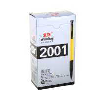 文正 圆珠笔 2001 0.7mm 黑色 40支/筒 10筒/组(单位:组)
