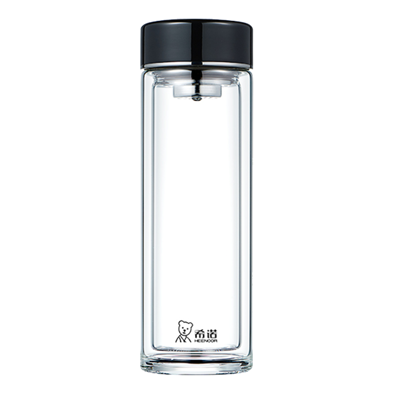 希诺 双层玻璃杯310ml XN-6553/个