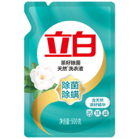 立白洗衣精华洗衣液除菌除螨深层去渍持久留香茶籽洗衣液500g*3袋