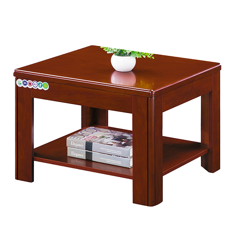 臻远 ZY051312 方茶几实木贴皮茶几 长600*宽600*高430mm 单位:1张