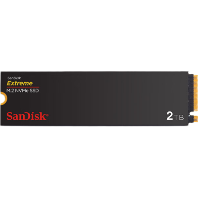 闪迪(SanDisk)2TB SSD固态硬盘 M.2接口PCIe4.0 2280(NVMe协议)至尊高速笔记本游戏固态硬盘