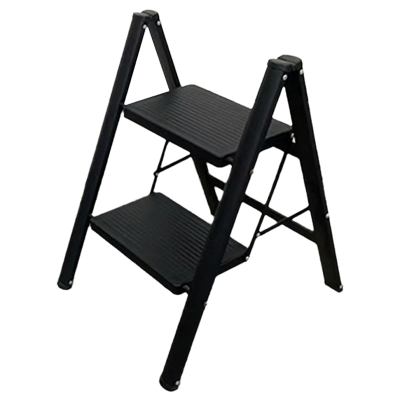 好企来 碳钢 2步人字梯 黑 BY—0060 0.6米/架