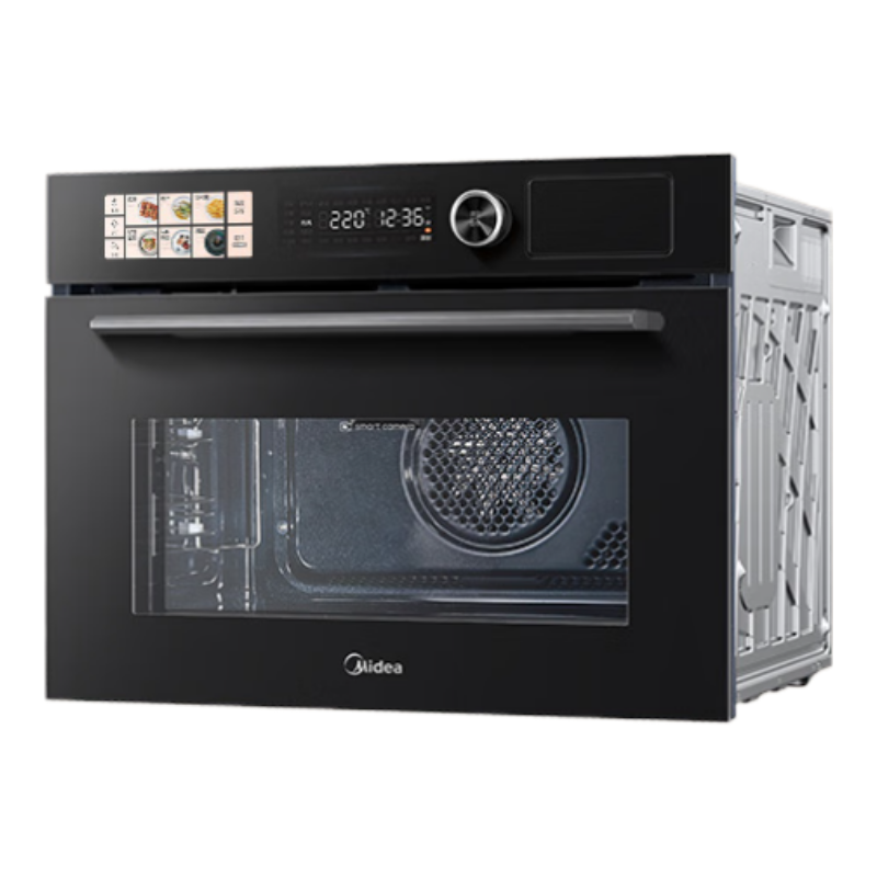 美的(Midea)嵌入式 蒸烤箱一体机 50L蒸箱烤箱家用 AI灵眸智能摄像识材视频分享蒸烤炸炖四合一体机SV5[补贴]