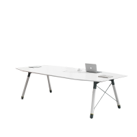鑫金虎 简约现代职桌办公桌工位桌办公室员工桌四人位2400*1200*750mm