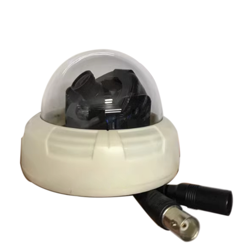 翔鼎视 模拟高清摄像机高清电梯专用模拟半球摄像头1200线 米白2.8MM 2.5寸外壳(单位:个)