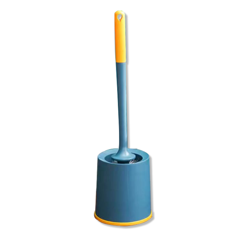 苏宁宜品 SNYP-MTS01圆形蓝色马桶刷套装[带底座]1套