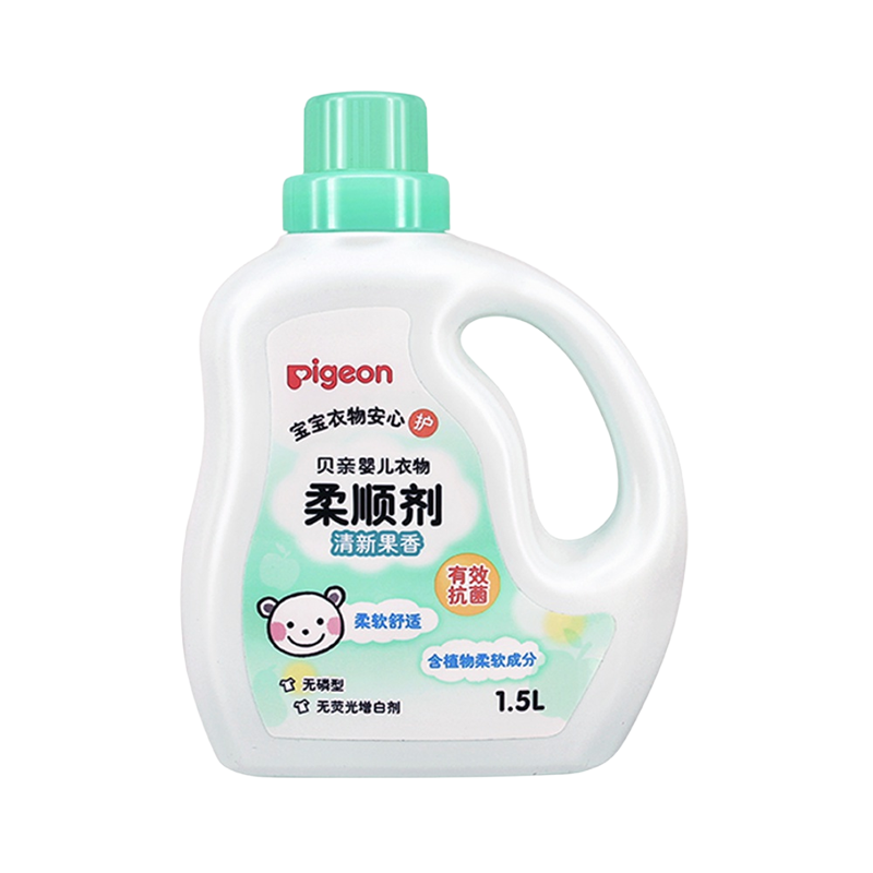 贝亲婴儿衣物柔顺剂(清新果香)1.5L MA120