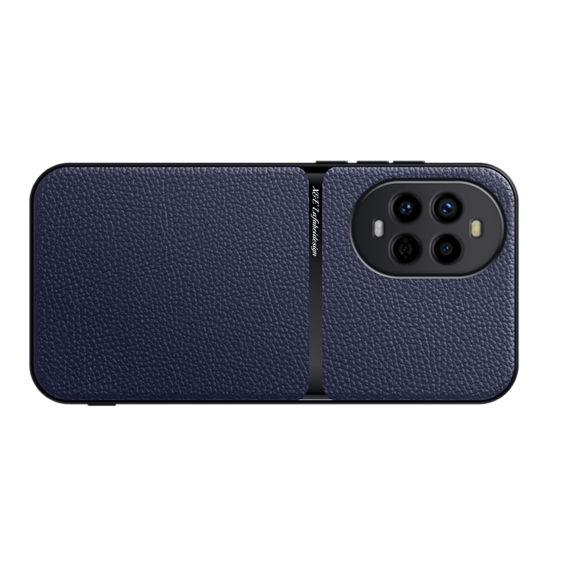 可波 适用于华为nova13pro磁吸皮纹两节壳华为nova13新款轻薄设计手感防滑防手汗防滑防摔壳