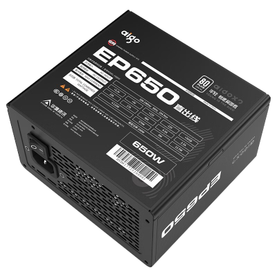 长城(Great Wall)额定650W X6金牌全模组电源ATX电源台式电脑电源80PLUS认证电脑电源