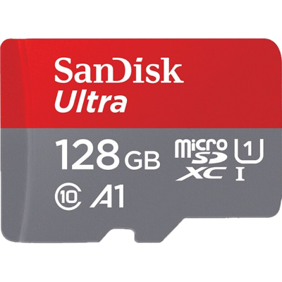 闪迪(SanDisk)128GB TF(MicroSD)存储卡 U1 C10 A1 读速140MB/s 至尊高速内存卡