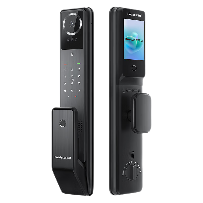 凯迪仕(kaadas)Z6 Pro Max全自动人脸识别智能门锁指静脉指纹锁 可视猫眼密码电子锁