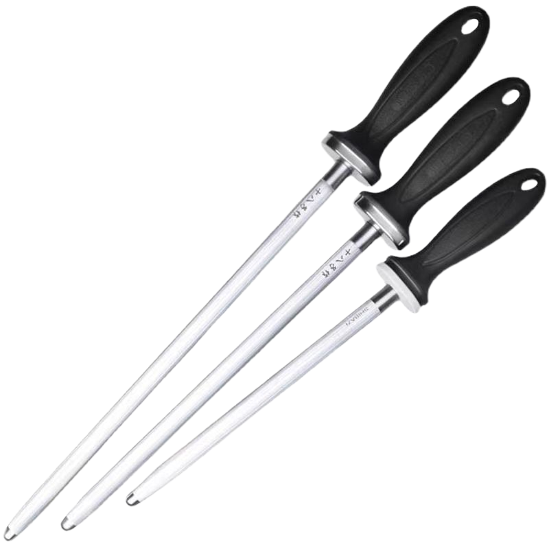 十八子作磨刀棒屠夫专用磨刀棍菜刀剪刀开刃器屠夫专用工具L7163