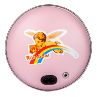 彩虹(RAINBOW)电热暖手器(中号)充电暖手炉暖手宝 取暖绒布套无水安全防爆 官方旗舰店正品TB22-CP-X