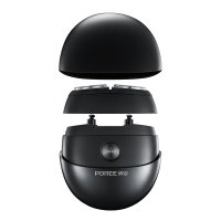 博锐小陨石剃须刀男士电动差旅便携全身水洗1小时快充时尚型男礼物送男友P001