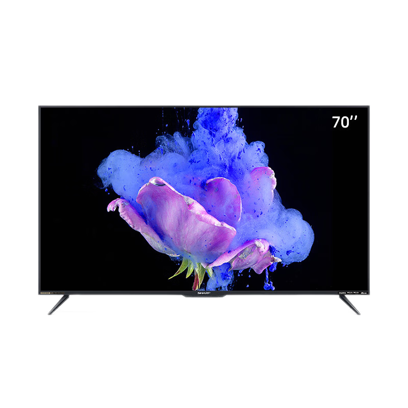 夏普 4T-C75GN7000A 75英寸4K超高清4+64G大内存杜比全景声144HZ高刷 无镉广色域 远近场语音电视